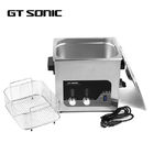 Stainless Steel Ultrasonic Vegetable Cleaner Machine Heating For Jewelry Small Parts 9 Liters