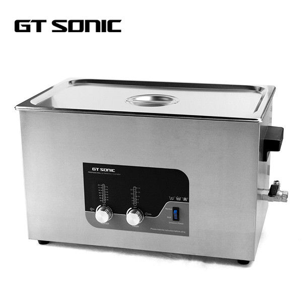 20L Large Ultrasonic Cleaner SUS304 Tank Ultrasonic Parts Cleaner With Drain Valve